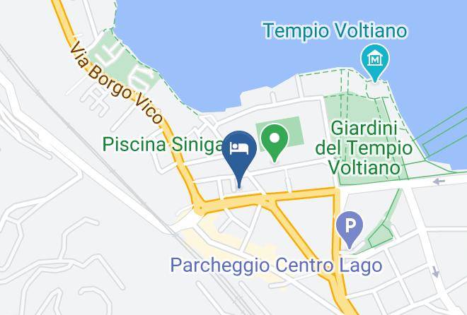 Como - Hotel Engadina Maps