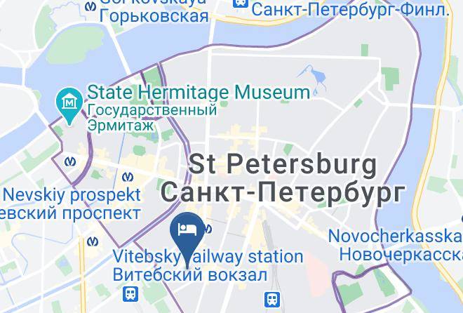 Saint Petersburg - Hotel Engecon Maps