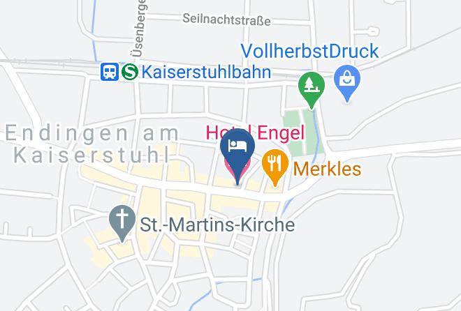 Emmendingen - Hotel Engel Maps