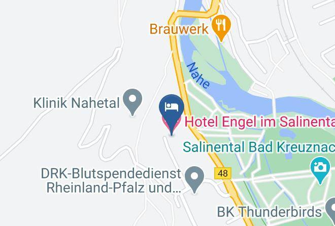 Bad Kreuznach - Hotel Engel Im Salinental Maps
