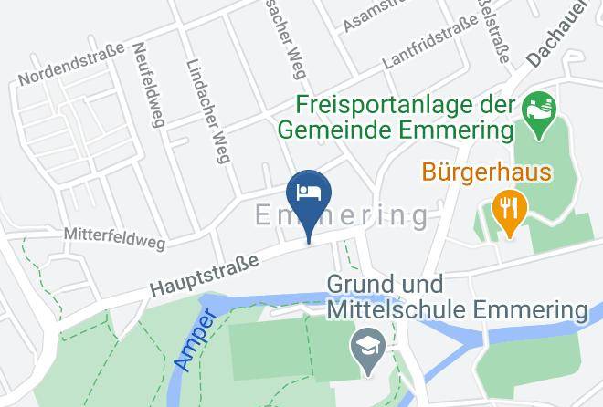 Furstenfeldbruck - Hotel Engelbrecht Garni Maps
