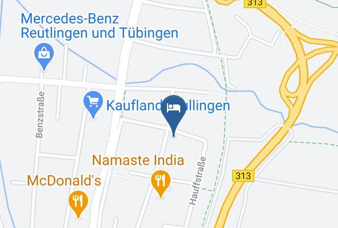 Reutlingen - Hotel Engelhardt Maps