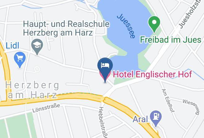 Hotel Englischer Hof Mapa
 - Lower Saxony - Gottingen