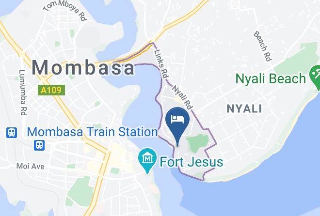 Mombasa - Hotel Englishpoint Mombasa Maps