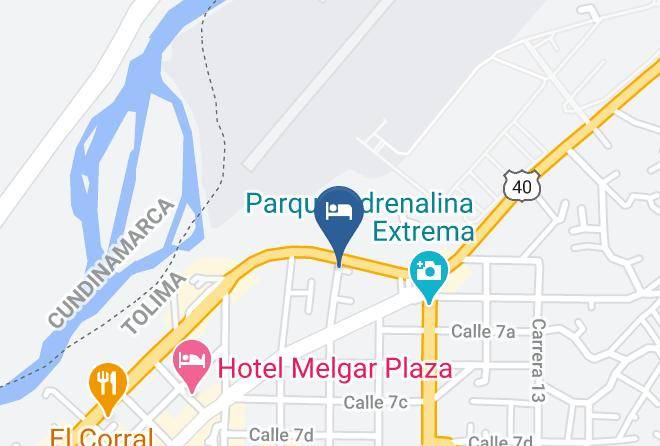Melgar - Hotel Ensueno Real Maps