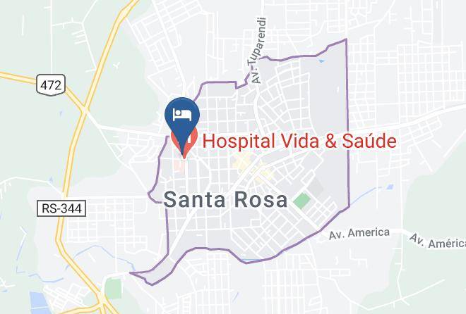 Santa Rosa - Hotel Entardecer Maps