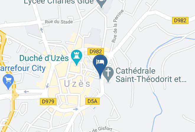 Gard - Boutique Hotel Entraigues Maps