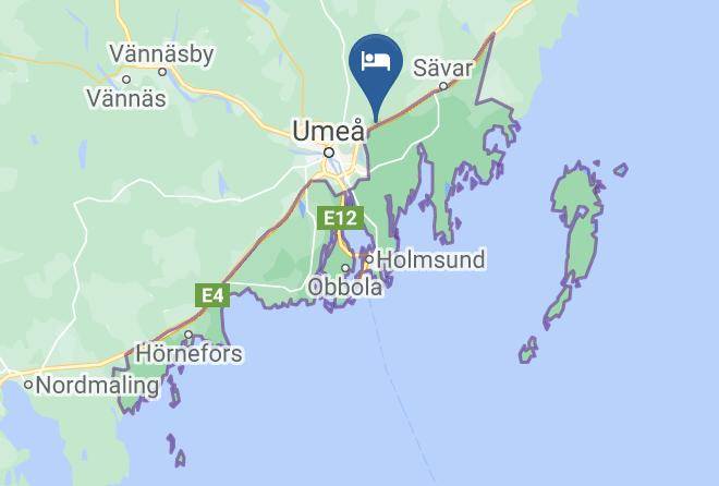 Umea - Hotel Entrance North Maps
