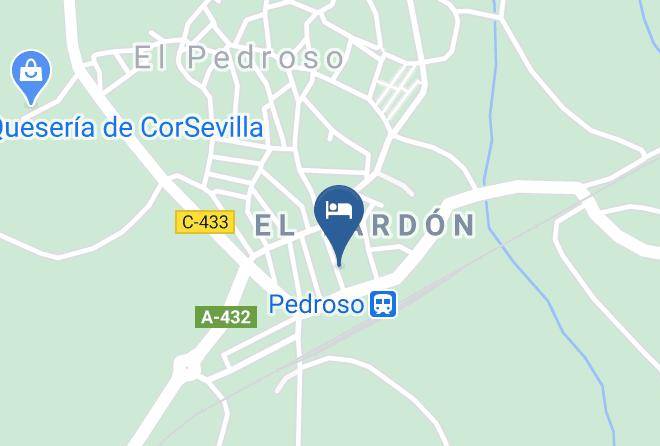 Seville - Hotel Entreolivos Maps