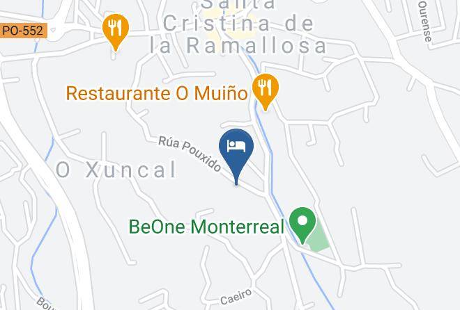 Pontevedra - Hotel Entrerobles Maps