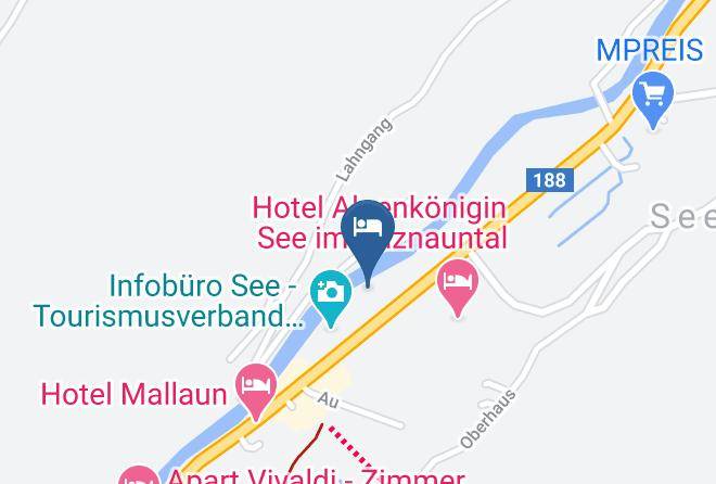 Landeck - Hotel Enzian In See Im Paznauntal Maps
