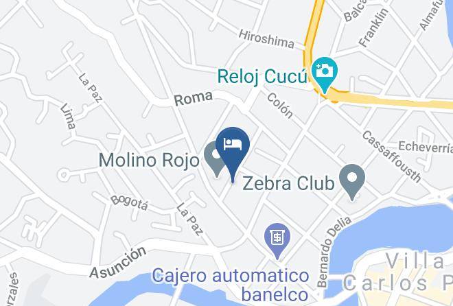 Santa Maria Department - Hotel Enzo Maps