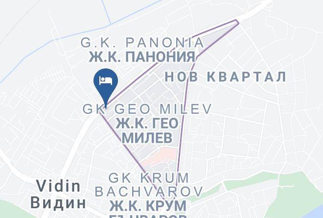 Vidin Zhk Geo Milev - Hotel Eos Maps
