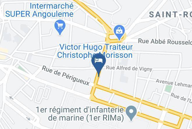 Charente - Hotel Epi D'or Logis De France Maps