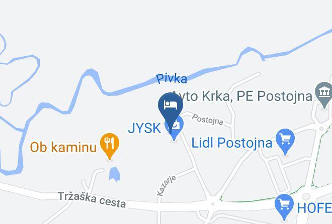 Postojna - Hotel Epicenter Maps