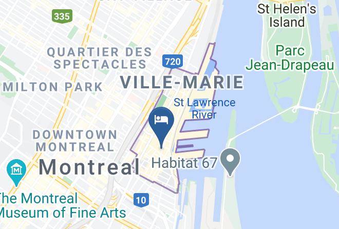 Montreal - Hotel Epik Montreal Maps
