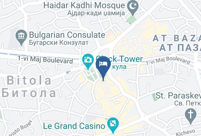 Bitola - Hotel Epinal Maps