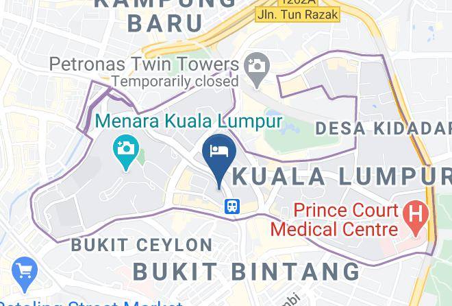 Kuala Lumpur - Hotel Equatorial Management Sdn Bhd Maps