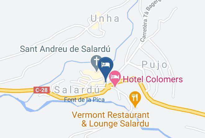 Lleida - Hotel Era Cuma Maps