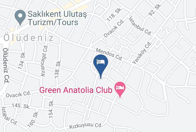 Fethiye - Hotel Era Singles Holiday Maps
