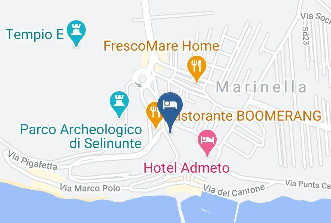 Trapani - Hotel Eracle Maps