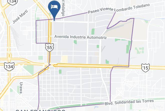 Toluca - Hotel Erandi Maps