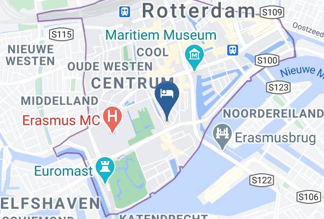 Hotel Erasmus Map