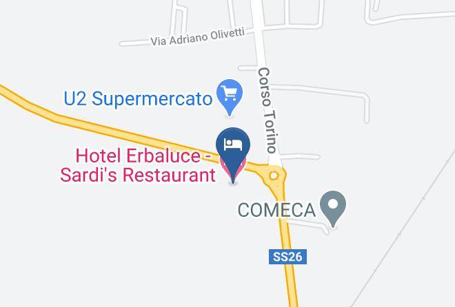 Turin - Hotel Erbaluce Maps