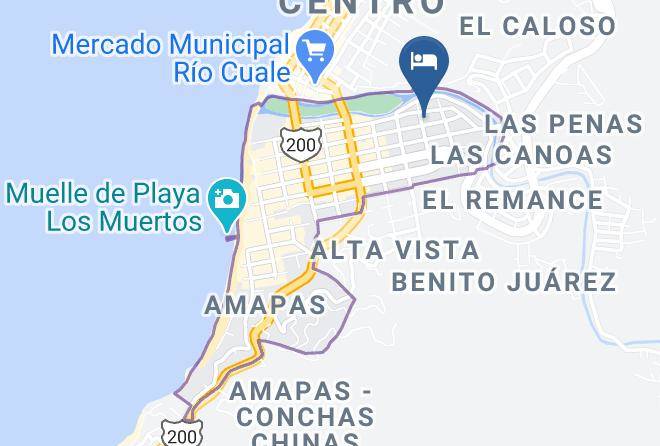 Puerto Vallarta - Hotel Erendira Maps