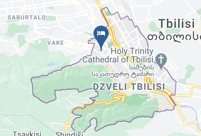 Tbilisi - Hotel Ereto Maps