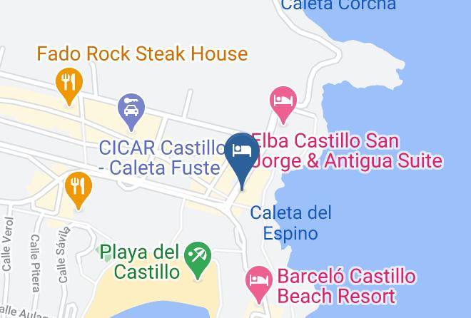 Las Palmas - Hotel Ereza Mar Maps
