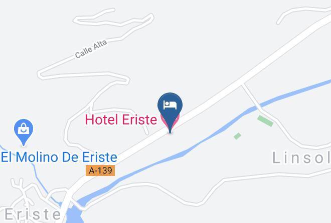 Huesca - Hotel Eriste Maps