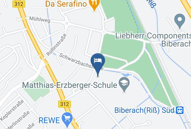 Hotel Erlenhof Map