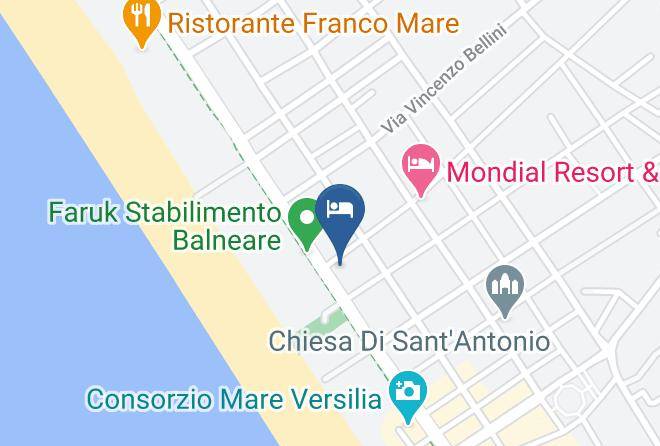 Lucca - Hotel Ermione Maps