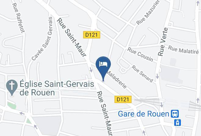 Seine Maritime - Hotel Ermitage Bouquet Maps