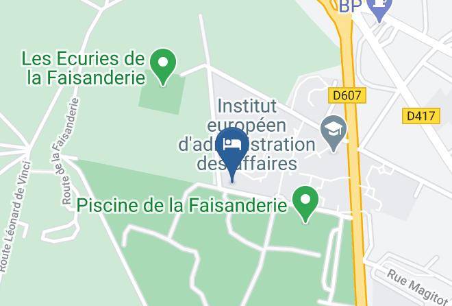 Seine Et Marne - Hotel Ermitage Insead Residences Maps