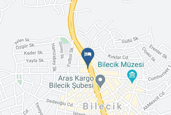 Bilecik Ismetpasa - Hotel Eronur Maps