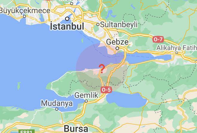 Yalova Suleymanbey - Hotel Eronur Maps