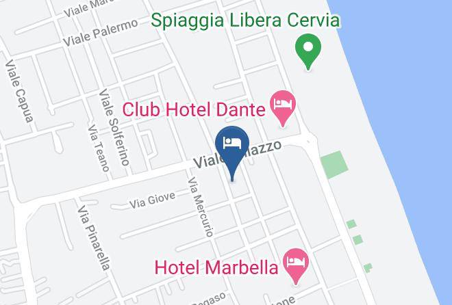 Hotel Eros Residence Map