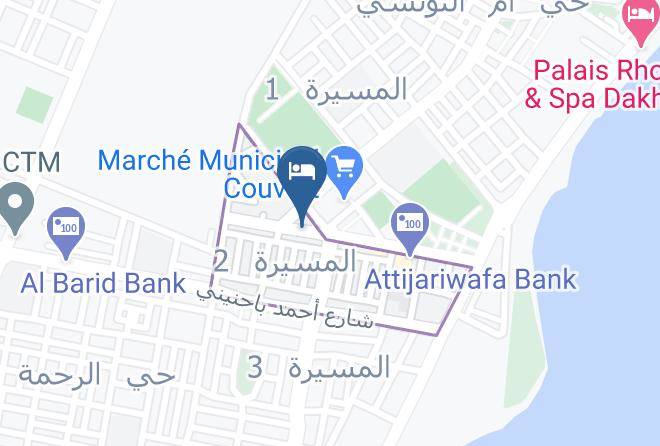 Dakhla - Hotel Erraha Maps