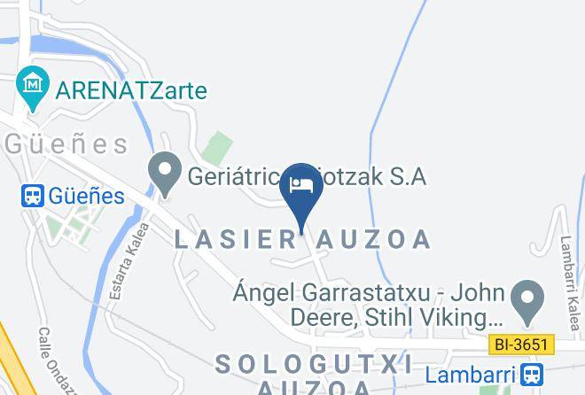 Vizcaya - Hotel Erreka Guenes Maps