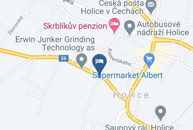 Holice - Hotel Erwin Junker Holice Maps