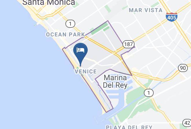 Los Angeles - Hotel Erwin Maps