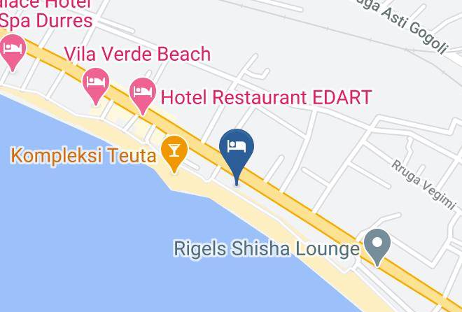 Durres - Hotel Erzeni Maps