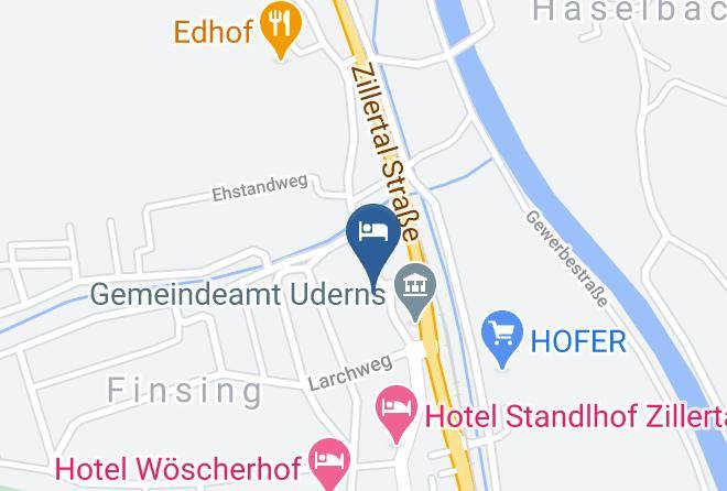 Schwaz - Hotel Erzherzog Johann Maps