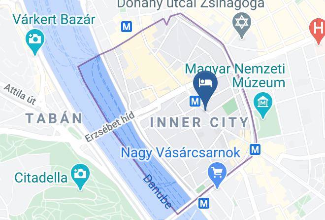 Budapest 5 Kerulet - Hotel Erzsebet City Center Budapest Maps