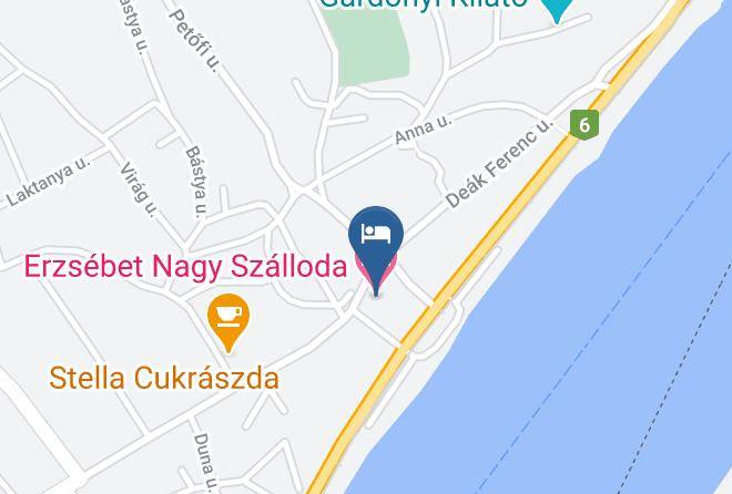 Paks - Hotel Erzsebet Paks Maps