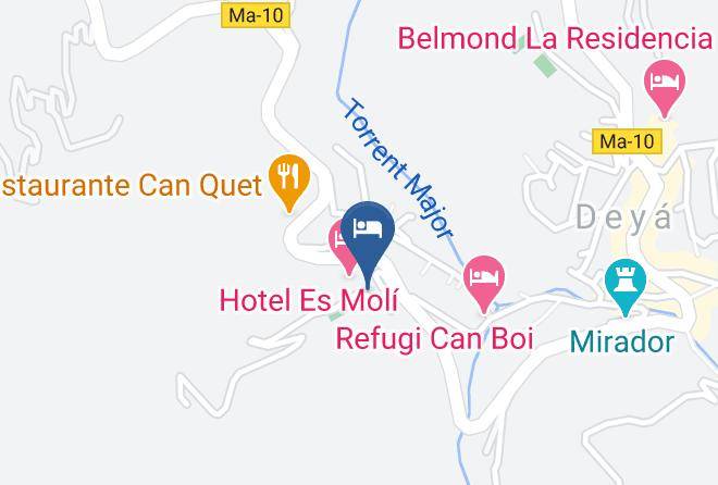 Baleares - Hotel Es Moli Maps