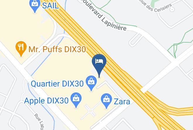 Longueuil - Hotel Escad Quartier Dix30 Maps