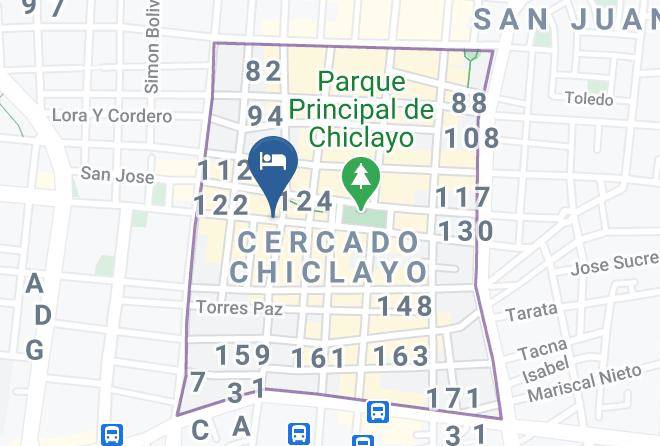Chiclayo - Hotel Escala Maps